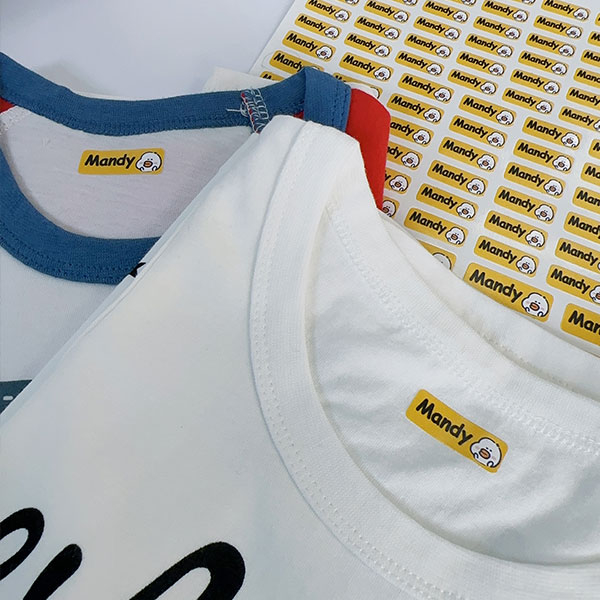 Blijf op kledinglabels