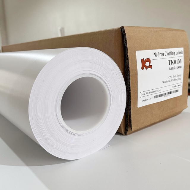 Geen labels van ijzeren kleding