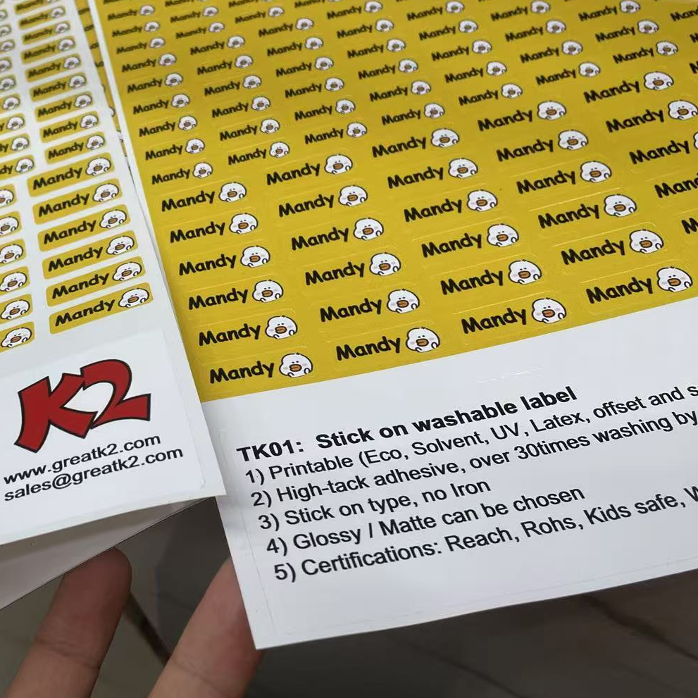 Stick-on label